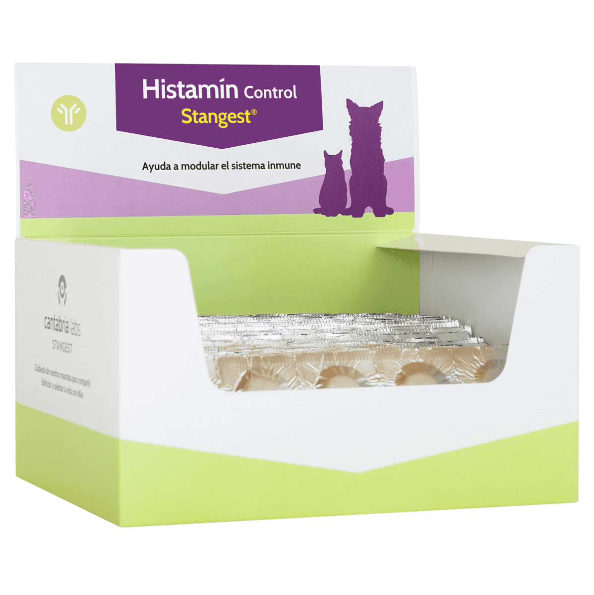 HISTAMIN CONTROL Supliment Antialergic si Pentru Reducerea Intolerantelor Alimentare la Caini si Pisici, Blister 10tablete