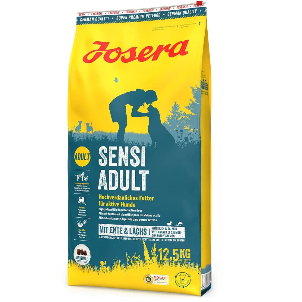 JOSERA Sensi Adult cu Rata si Somon, 12.5 kg