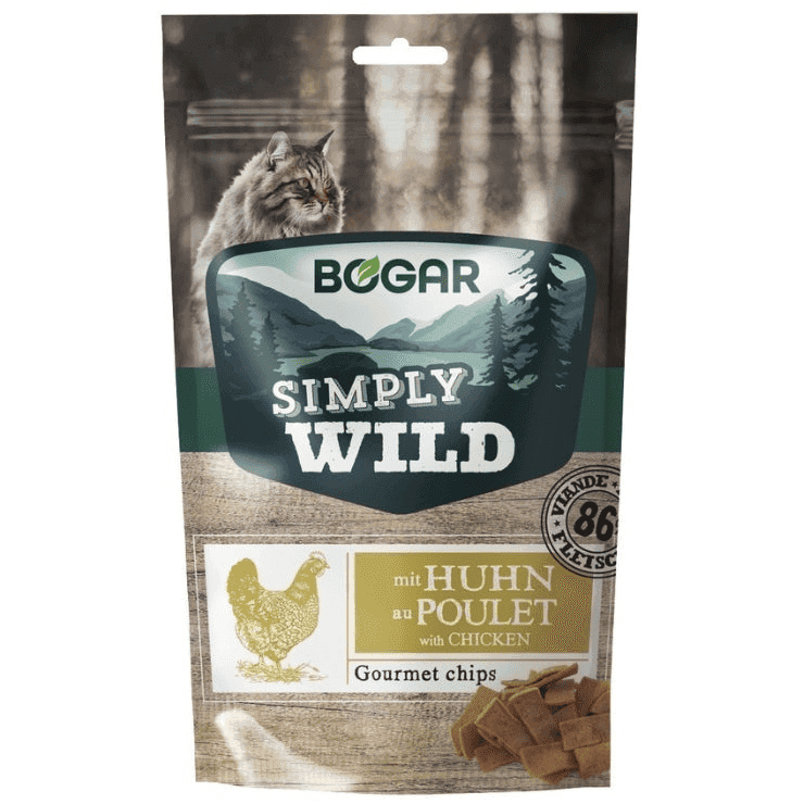 Bogar Simply Wild Chips Pui 50 g