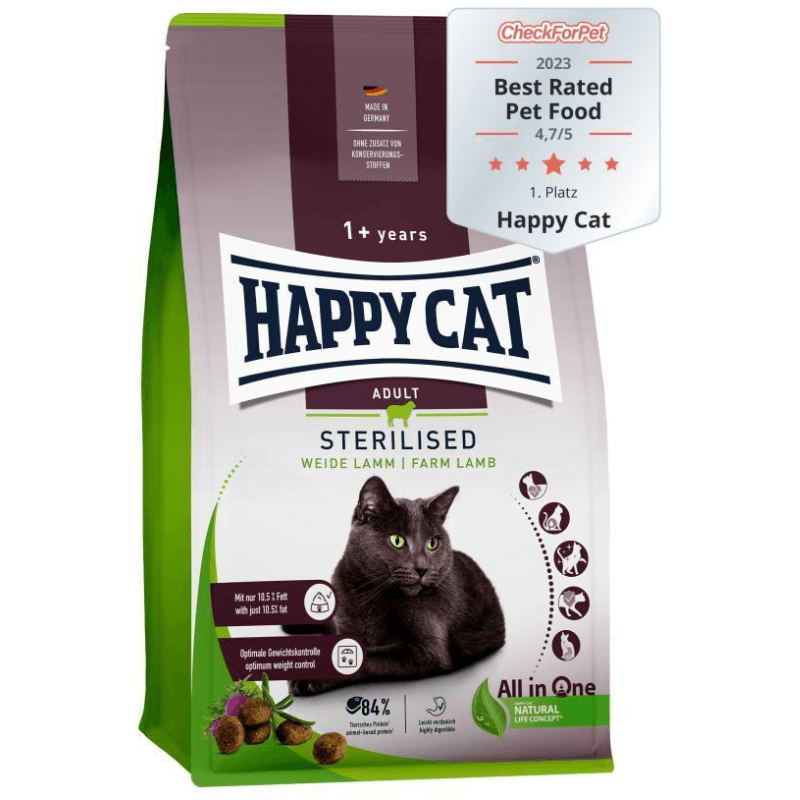 HAPPY CAT Sterilised Adult cu Miel