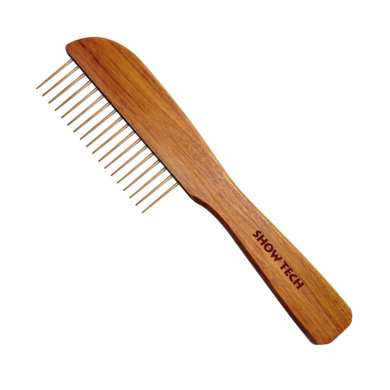 SHOW TECH Wooden Poodle Comb 23 cm