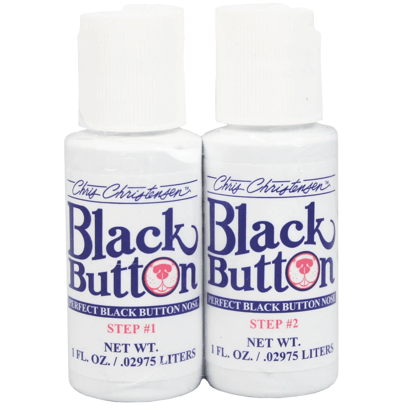 CHRIS CHRISTENSEN Black Button, Solutie Neagra Pentru Corectarea Decolorarilor Trufei, 2x29ml