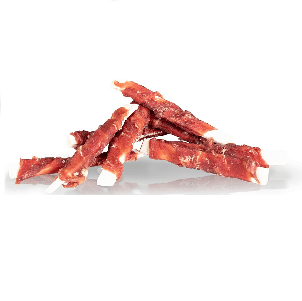 KIDDOG Fâșii de Cod cu Rață pentru Câini, 250 g