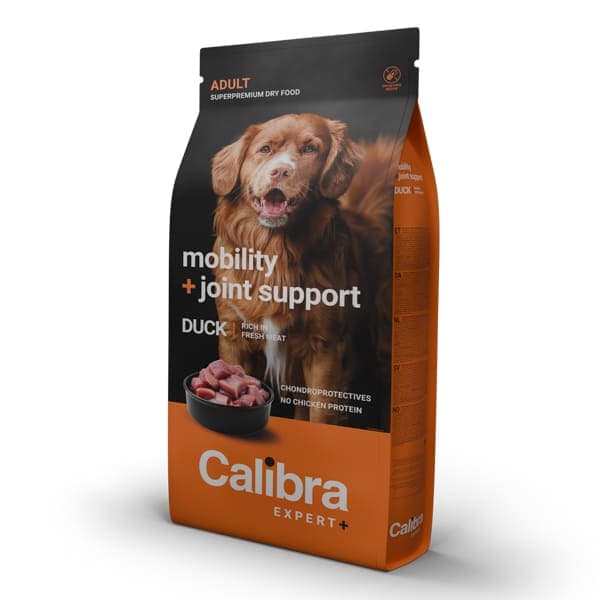 CALIBRA Dog Expert+ Adult Mobility & Joint Support cu Rata 12 kg
