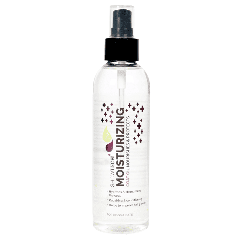 SHOWTECH+ Moisturizing Coat Oil 200 ml | Ulei Hidratant pentru Caini cu Par Lung, Uscat si Fragil