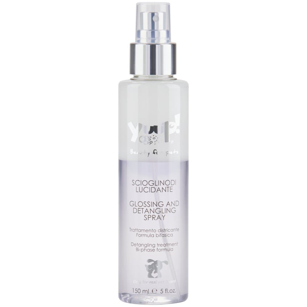 YUUP! HOME Glossing & Detangling, Spray Balsam Leave-In Luciu si Descalcirea Blana Lunga Caini sau Pisici, 150ml