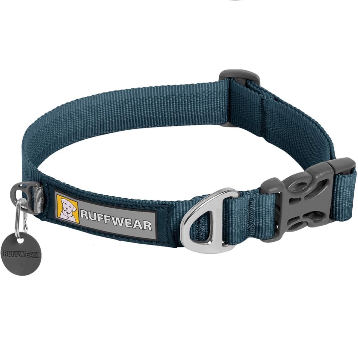 RUFFWEAR Front Range Blue Moon, Zgarda Pentru Caini, Marime M, 36-51cm