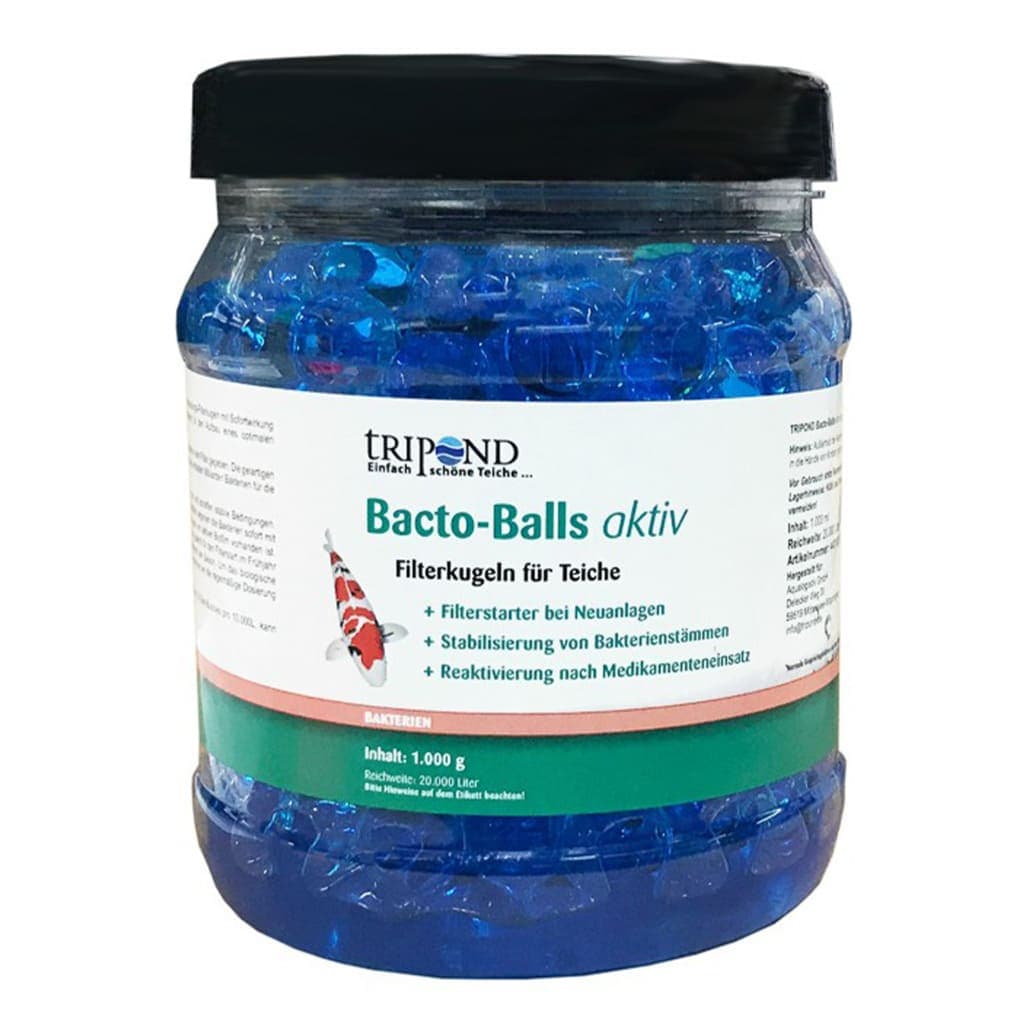 TRIPOND Bacto-Balls 1000 ml | Bacterii de Nitrificare pentru Filtrarea Biologică a Apei din Iaz