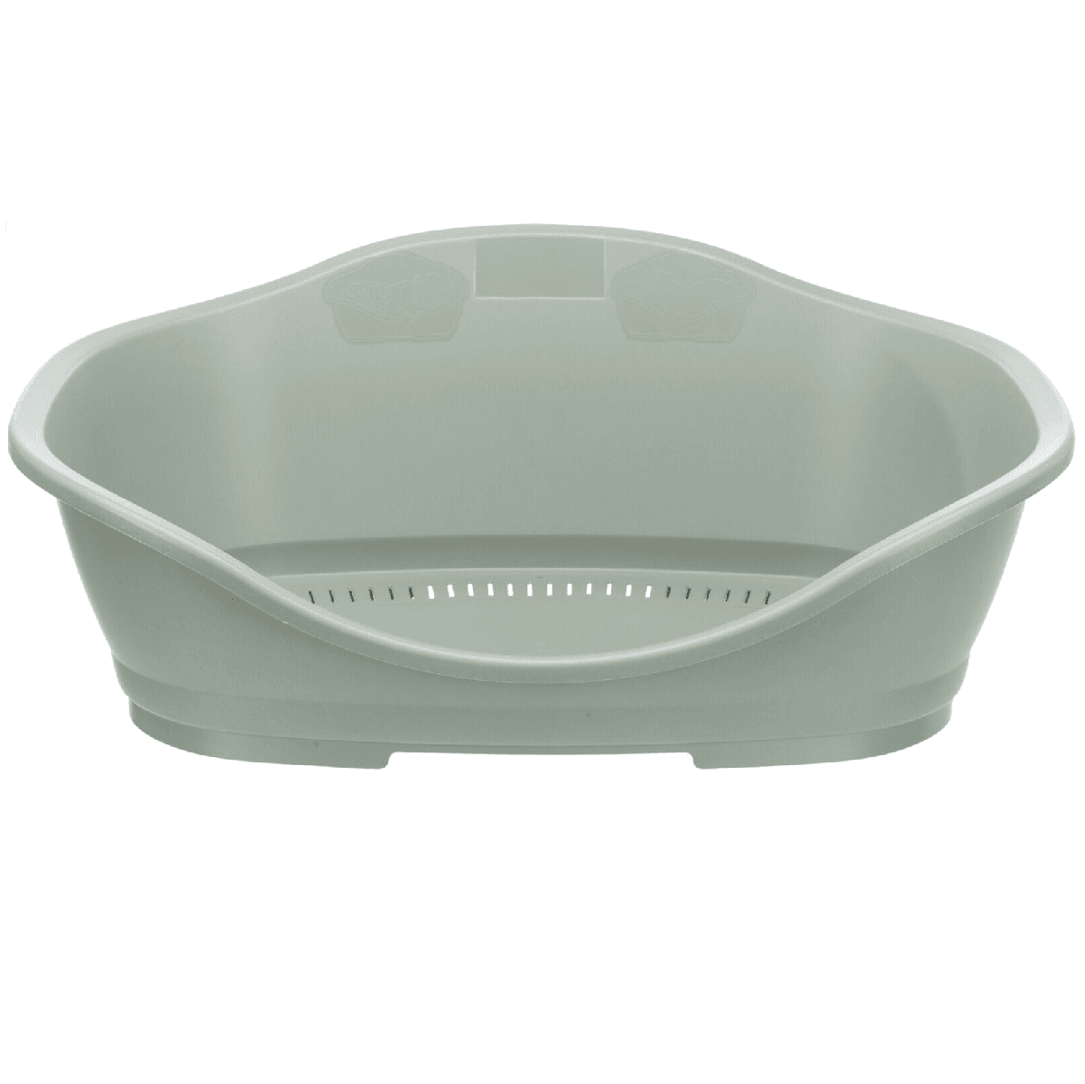 SLEEPER L Culcus din Plastic Pentru Caini, Gri, 72x48cm