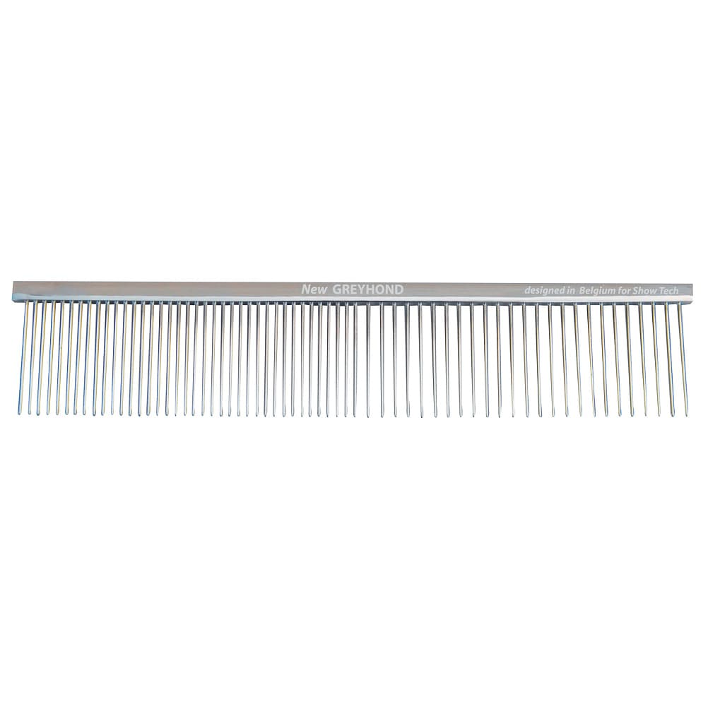 SHOW TECH Greyhond Brass Comb 19 cm