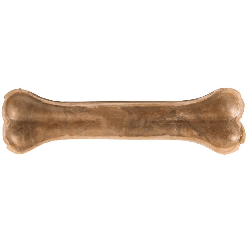 Recompensa Pentru Caini, Os din Piele de Vita Presata, 21cm