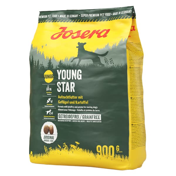 JOSERA Young Star, cu Pasare si Cartofi, 900 g