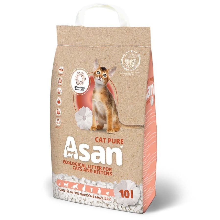 ASAN CAT Pure Asternut Ecologic Litiera Pisici 10L