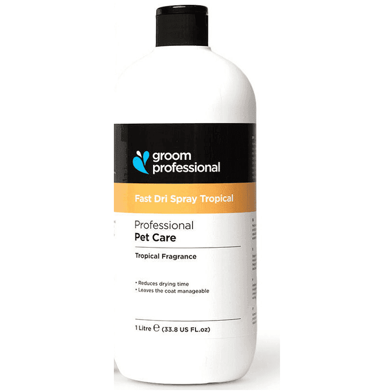 GROOM PROFESSIONAL Fast Dri Tropical Spray 1 L