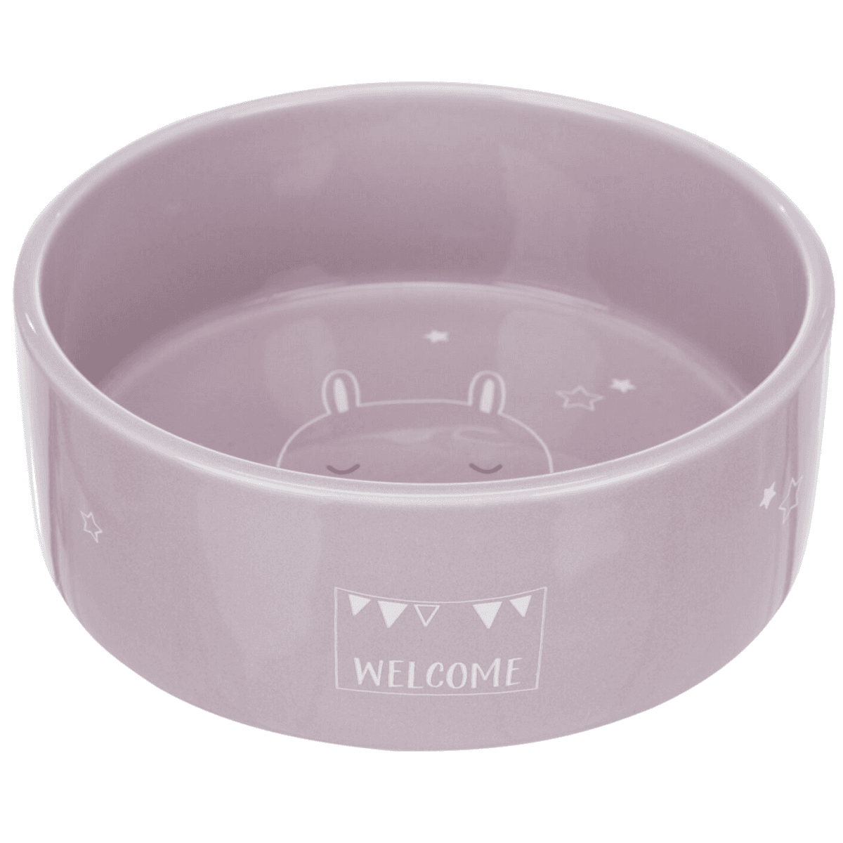 Castron Ceramic Pentru Caini, JUNIOR, Diverse Culori, 800ml