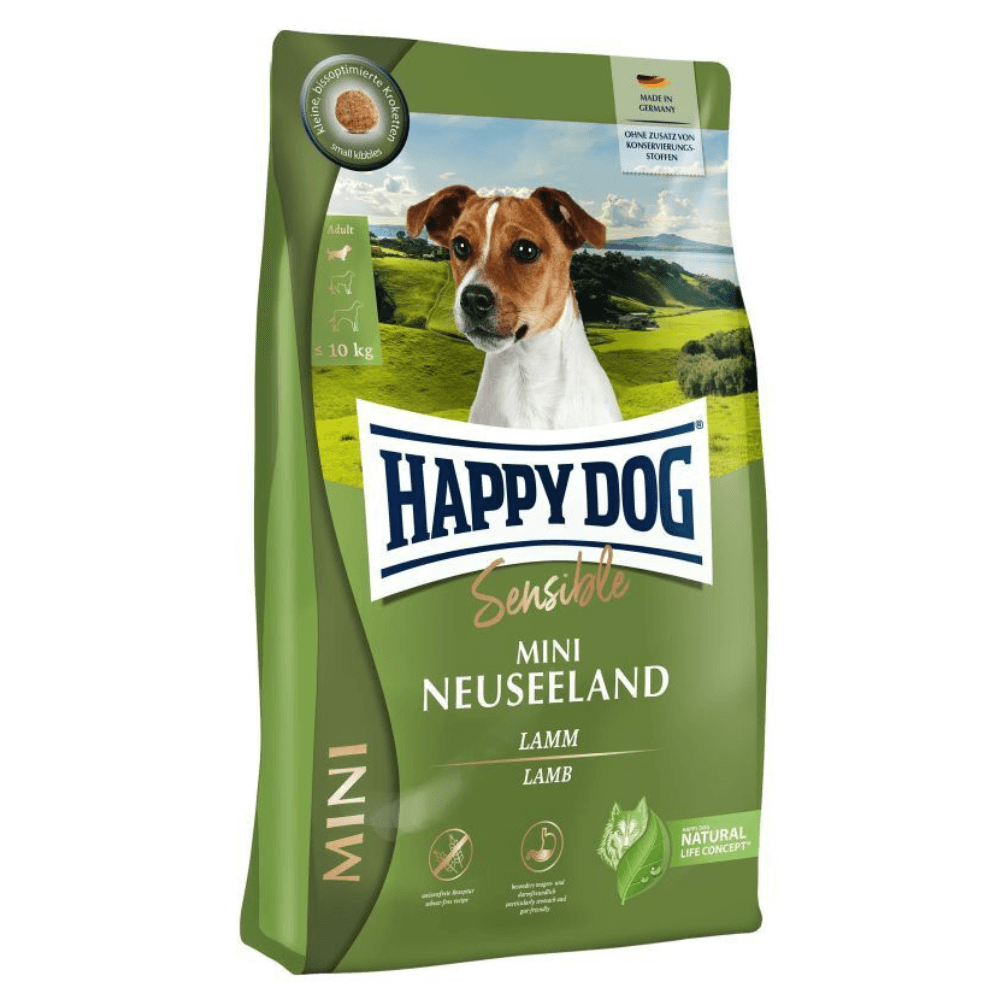 HAPPY DOG Mini Sensible New Zealand, cu Miel