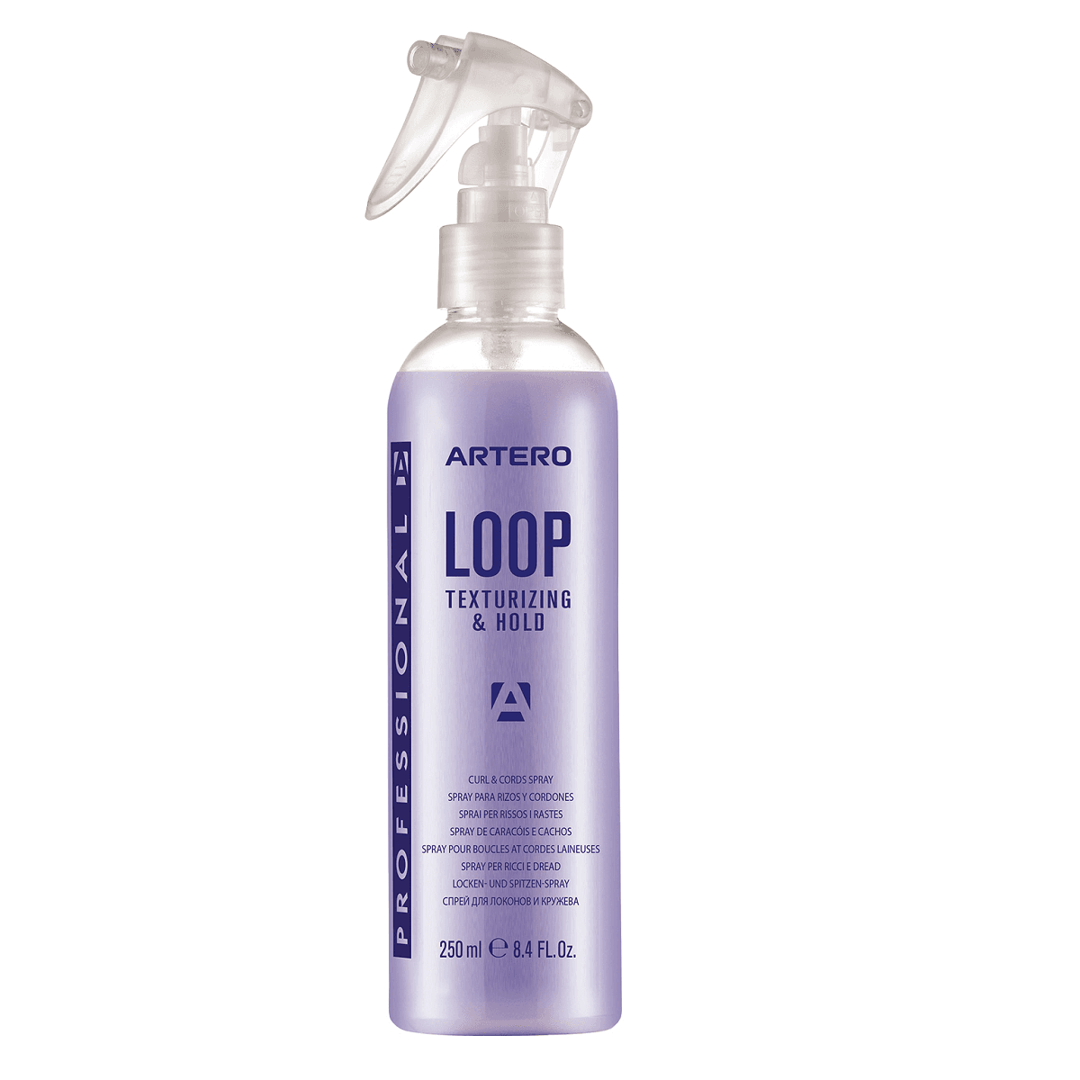 ARTERO LOOP Texturizing & Hold, Spray Fixativ si Pentru Imbunatatirea Texturii Parului din Blana Lunga Creata sau Carliontata, 250ml