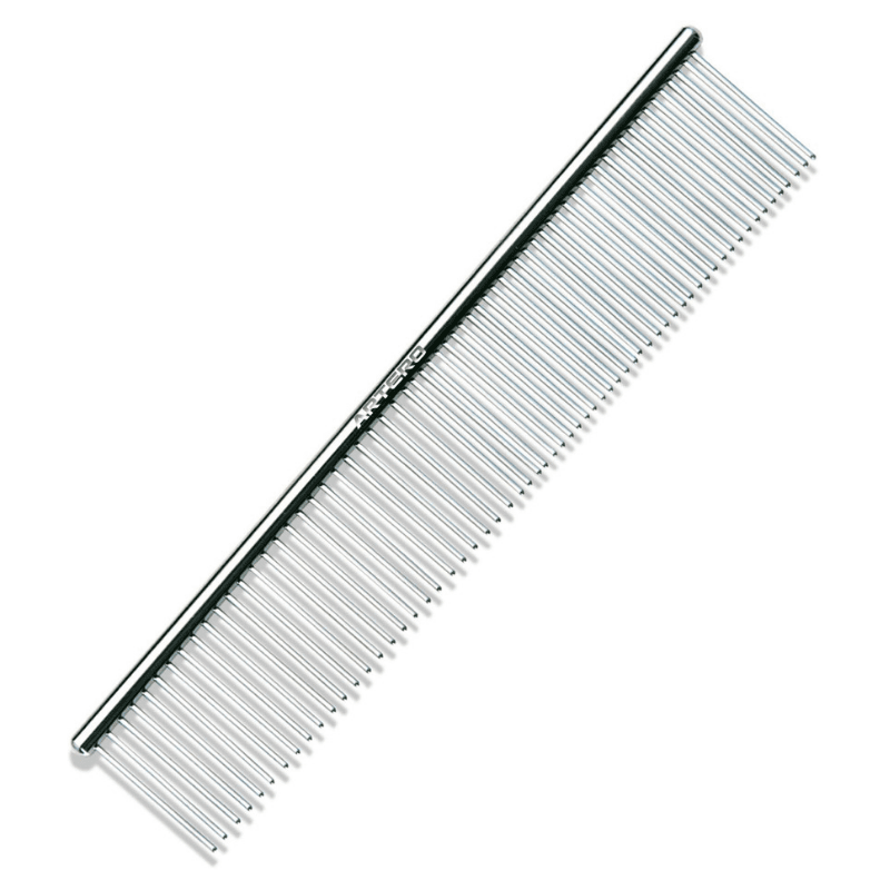 ARTERO Piaptan Profesional Multifunctional cu Pini Lungi, Ideal Pentru Descalcirea Parului din Blana Lunga,18cm