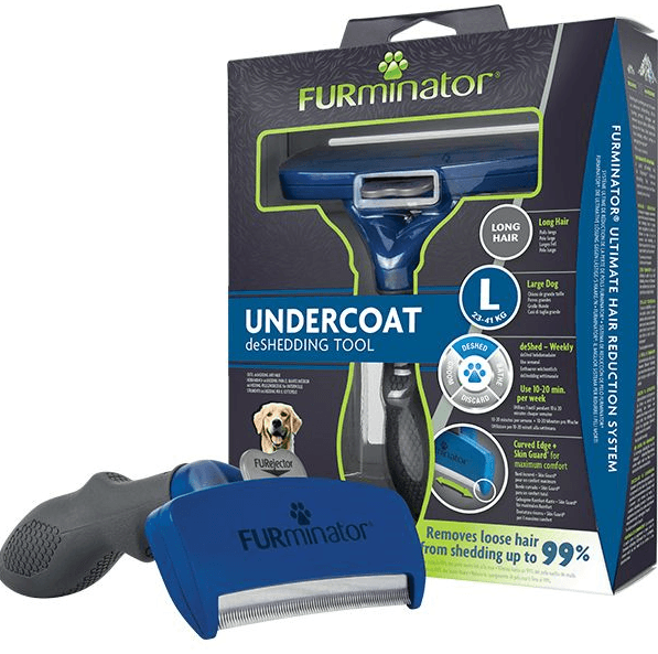 FURMINATOR Trimmer Profesional Pentru Caini de Talie Mare cu Par Lung, Marime L