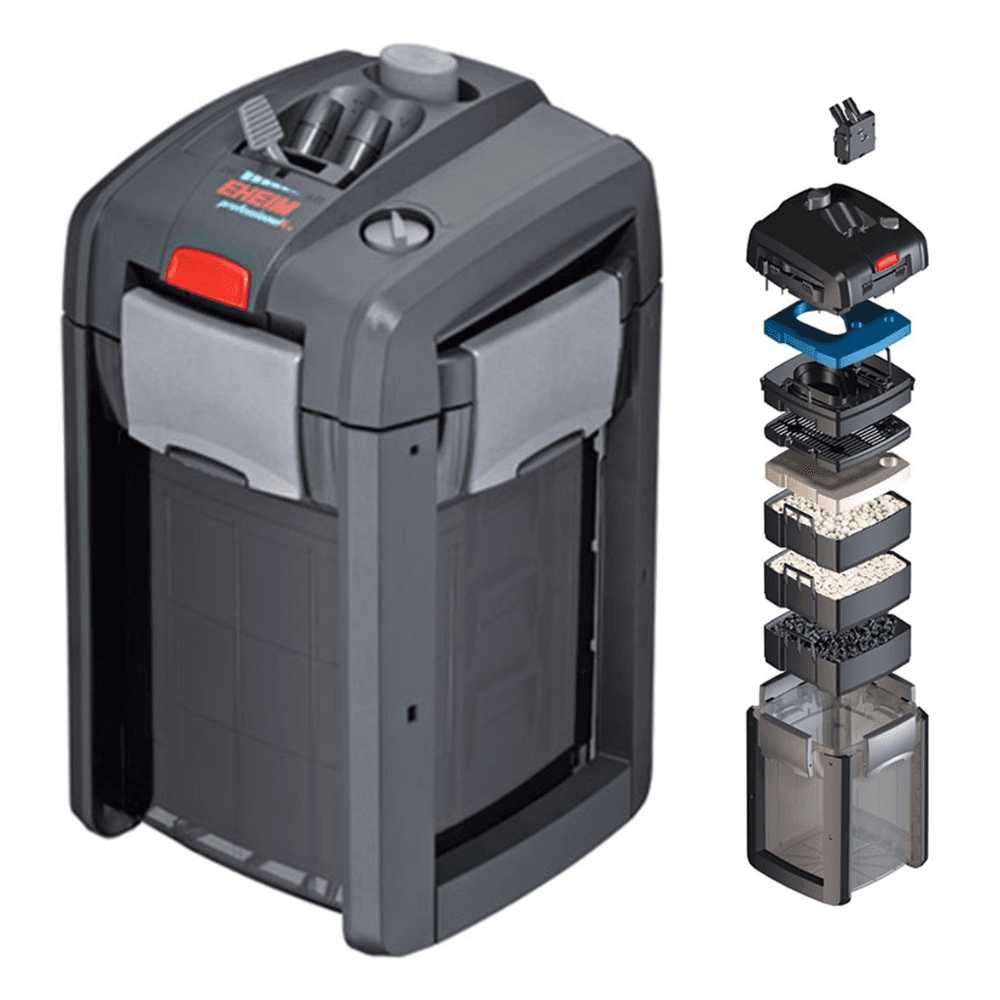 EHEIM 2273 Professionel 4+ 350, Filtru Extern Pentru Acvarii (maxim 350L), 16W, 1050L/h