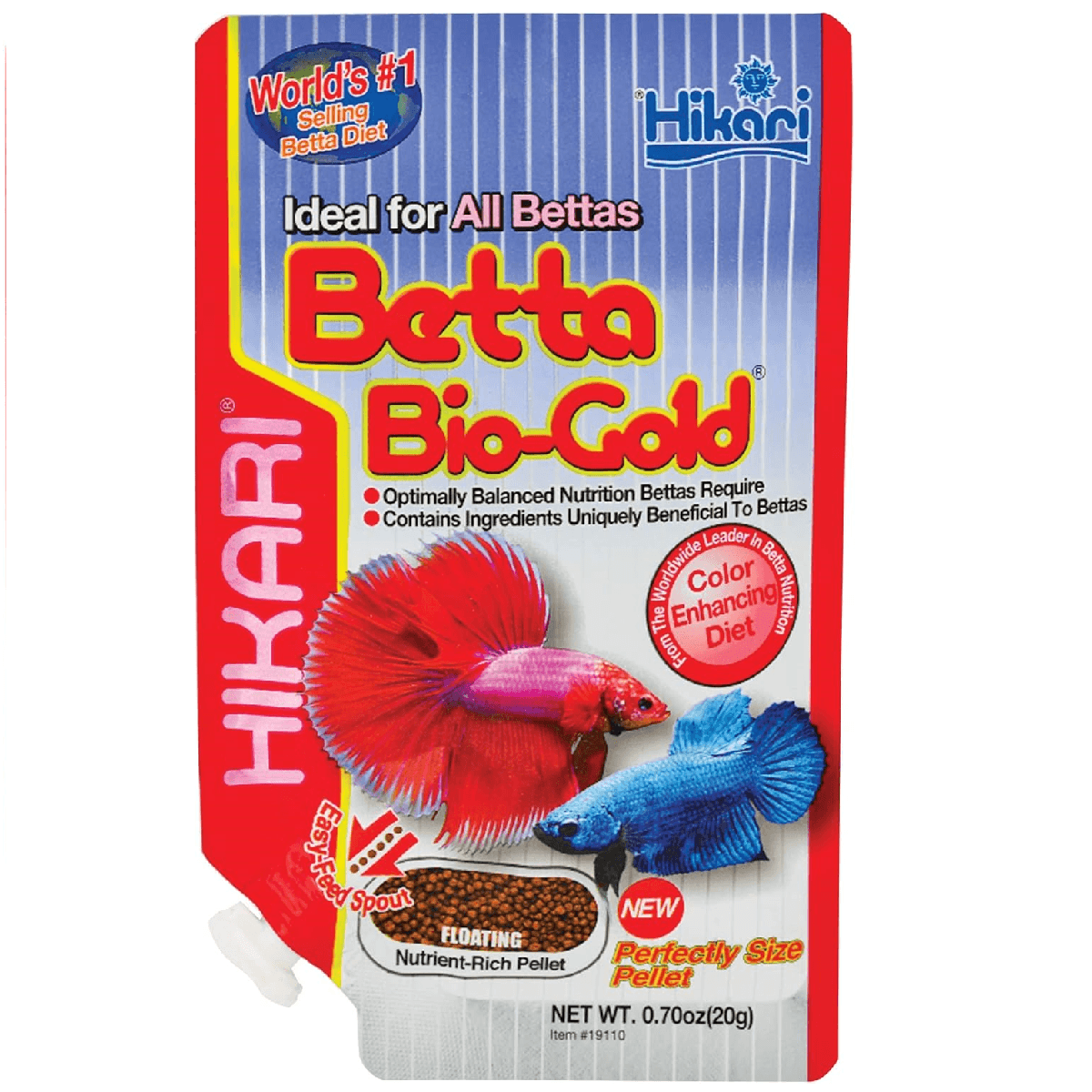 HIKARI Tropical Betta Bio-Gold, Hrana Granulata Pentru Pesti Betta, 20g