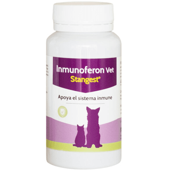 INMUNOFERON VET Supliment Imunomodulator Pentru Caini si Pisici, 30 tablete