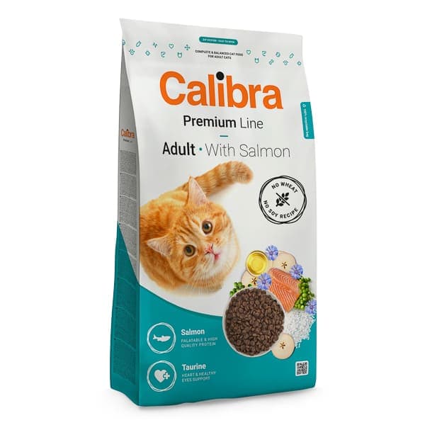 CALIBRA Cat Premium Line Adult cu Somon 10 kg