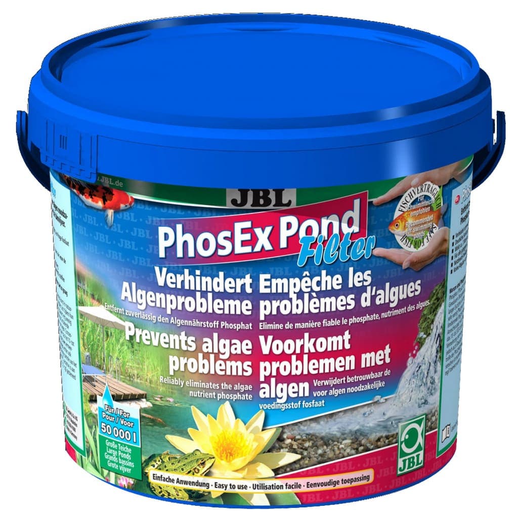 JBL PhosEx Pond Filter 2.5 kg | Material Filtrant pentru Reducerea Fosfaților și Controlul Algelor din Iaz