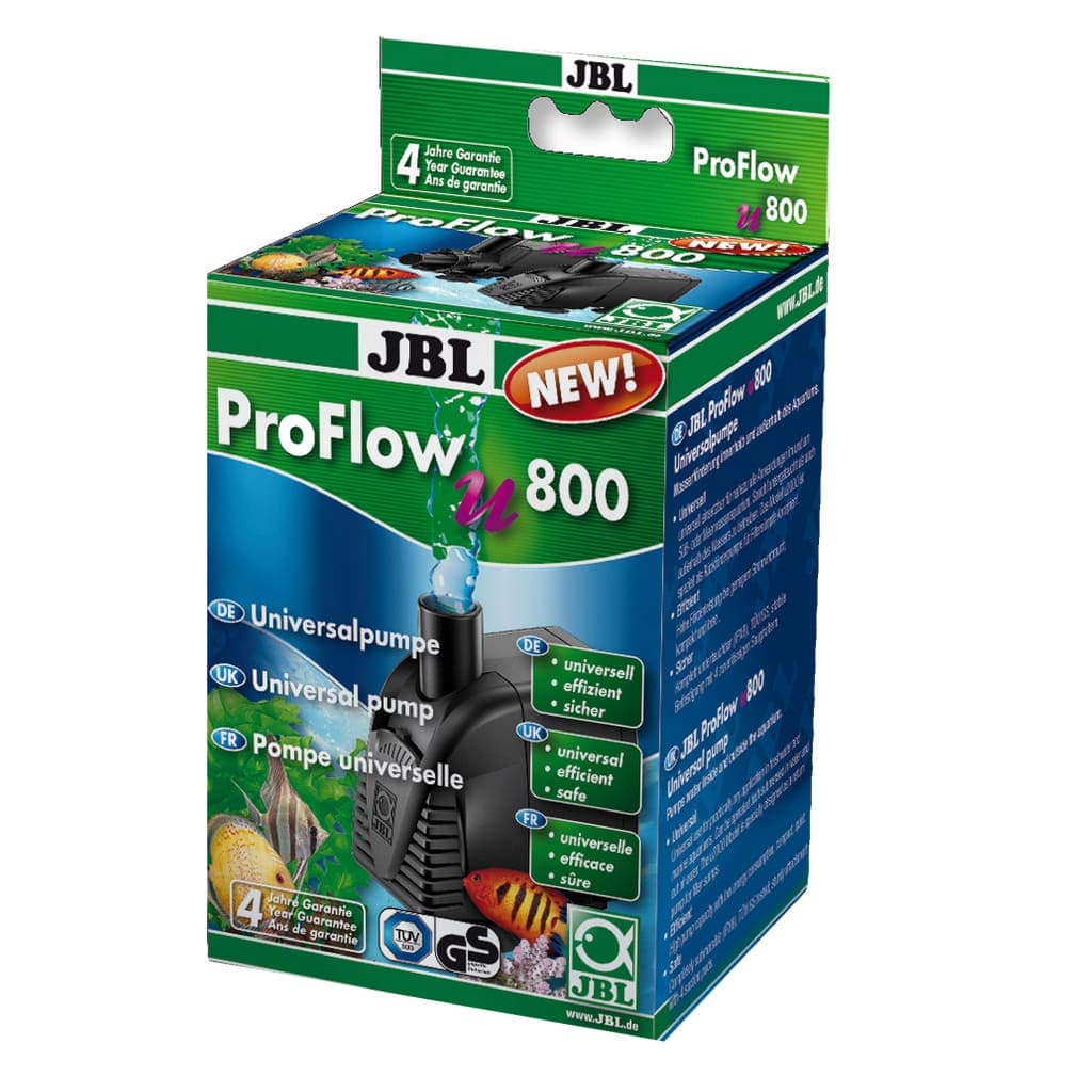 JBL ProFlow u800 | Pompă pentru Recircularea Apei în Acvarii și Acvaterarii, Debit 800 L/h