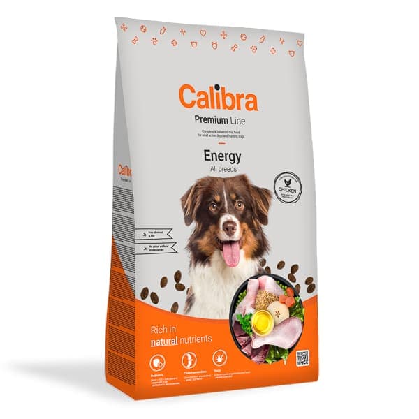 CALIBRA Dog Premium Line Energy cu Pui 12 kg