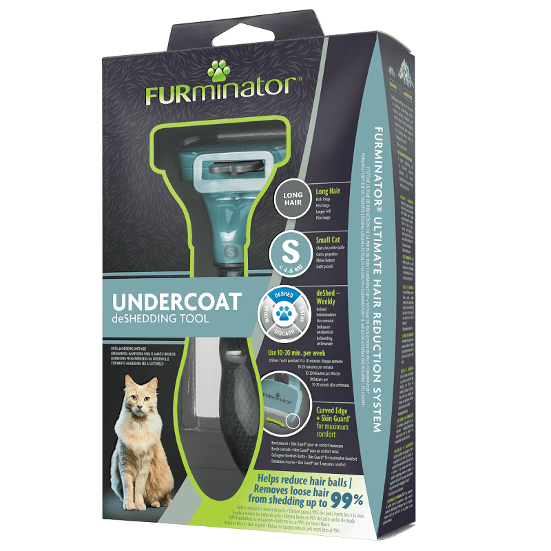 FURMINATOR Trimmer Profesional Pentru Pisici (<4.5kg) cu Par Lung, Marime S