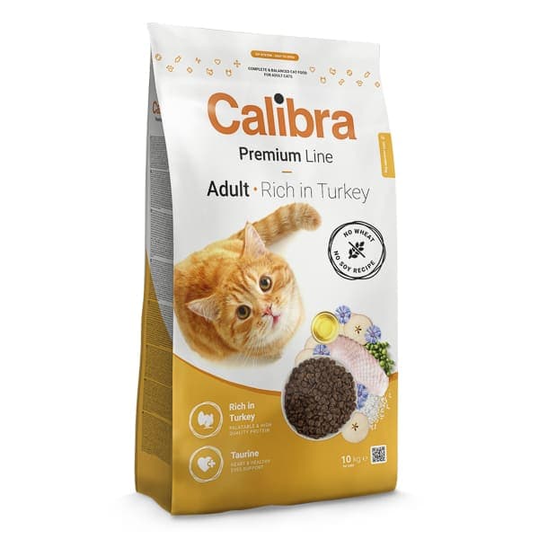 CALIBRA Cat Premium Line Adult cu Curcan 2 kg