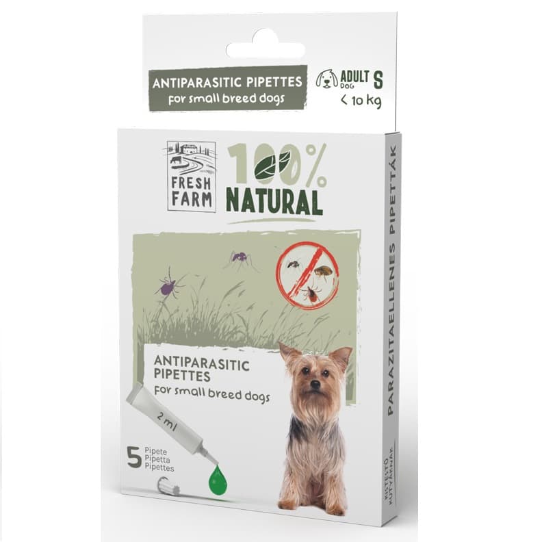 FRESH FARM Spot-On Caini de Talie Mica S 5x2 ml