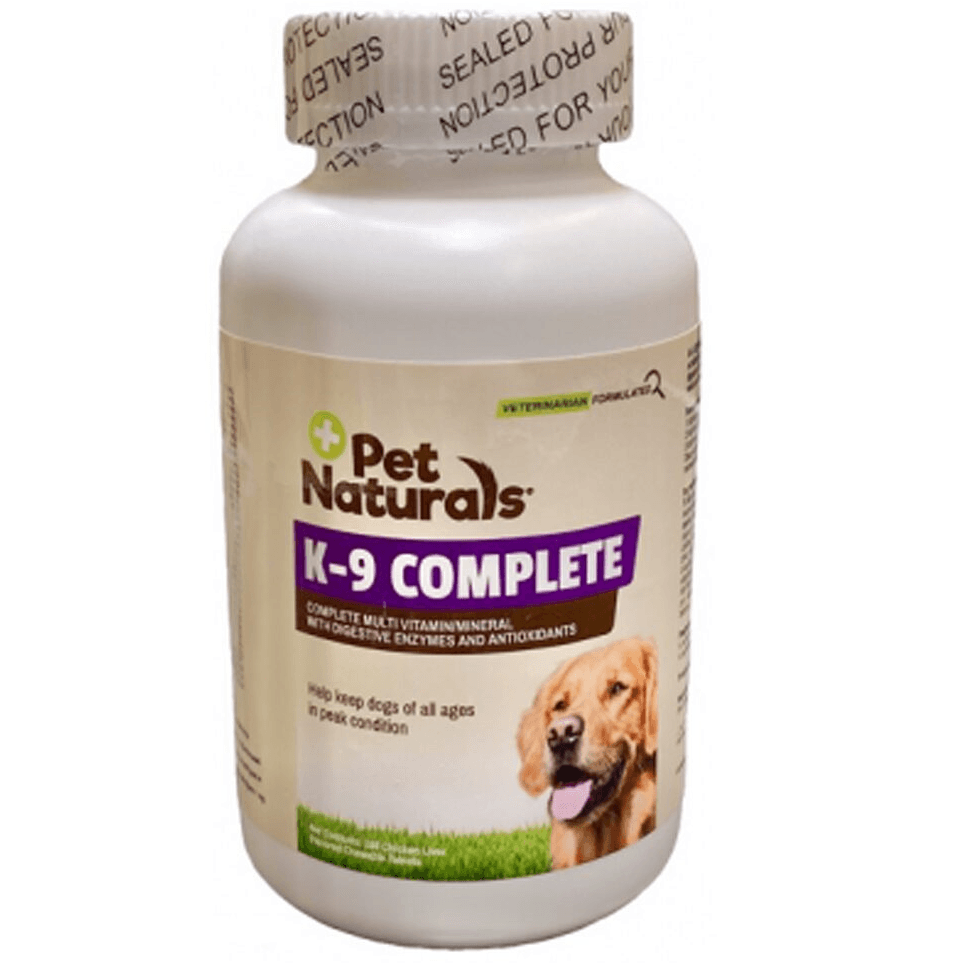 K-9 COMPLETE Supliment Vitamino-Mineral Pentru Caini, 180 Tablete Palatabile