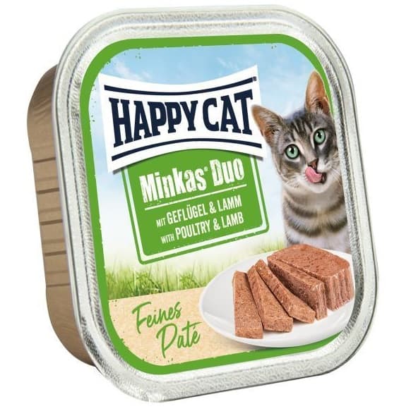 HAPPY CAT Minkas Duo, cu Pasare si Miel