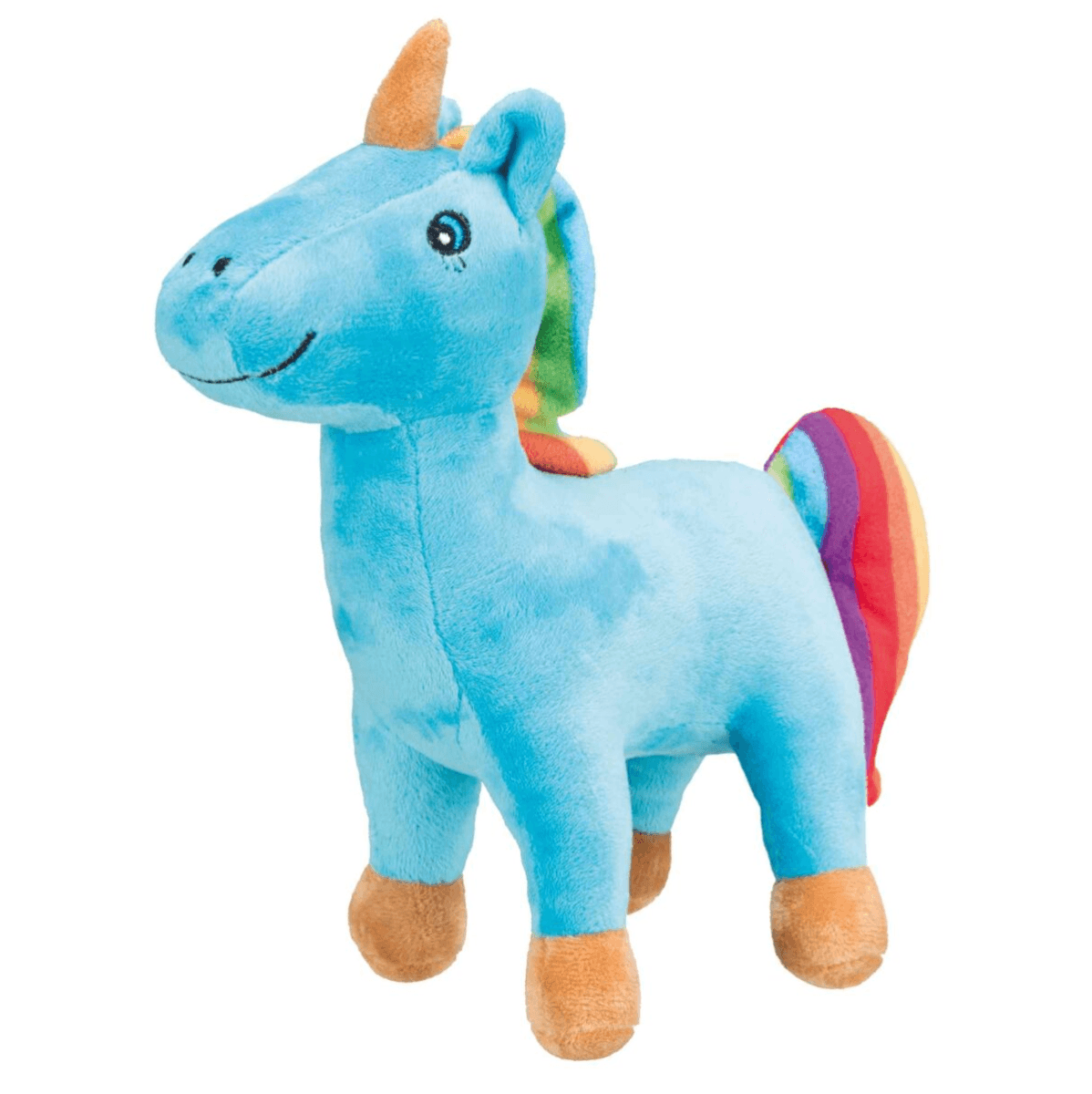 Jucarie Pentru Caini, Unicorn din Plus, Diverse Culori, 25cm