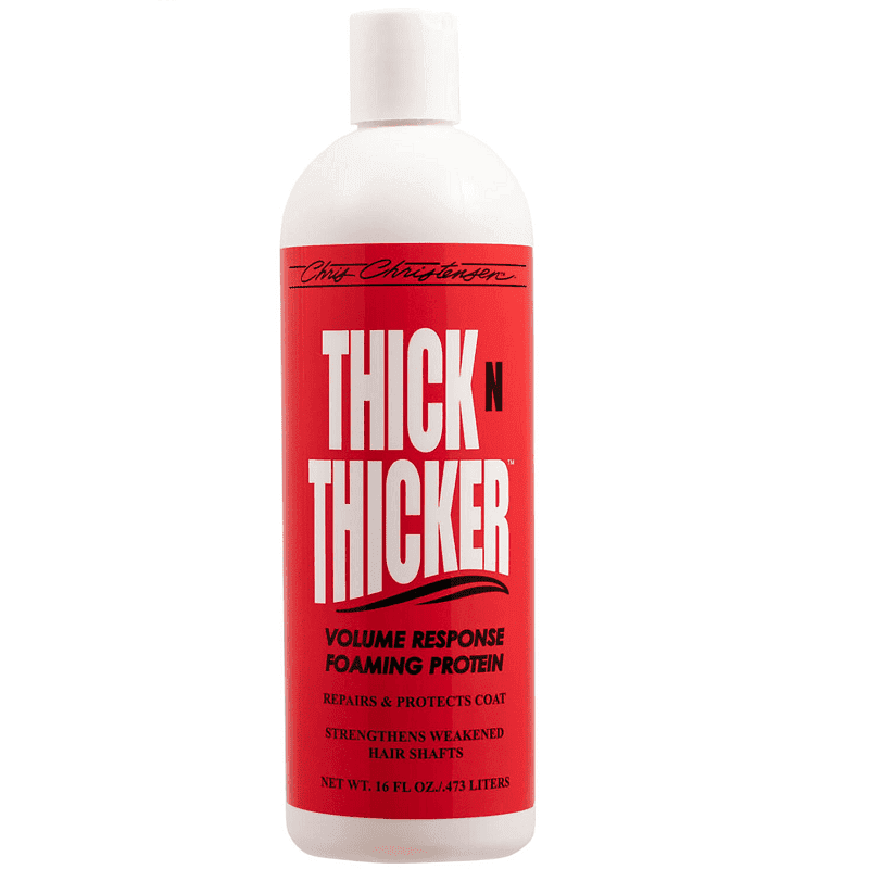 CHRIS CHRISTENSEN Systems Thick N Thicker Volume Response Foaming Protein 473 ml | Balsam Spuma Proteica pentru Volum Blana Caini si Pisici