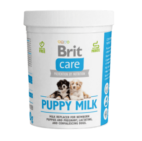 BRIT CARE Puppy Milk, Inlocuitor Lapte Matern Pui Catel Nou Nascuti, 500g