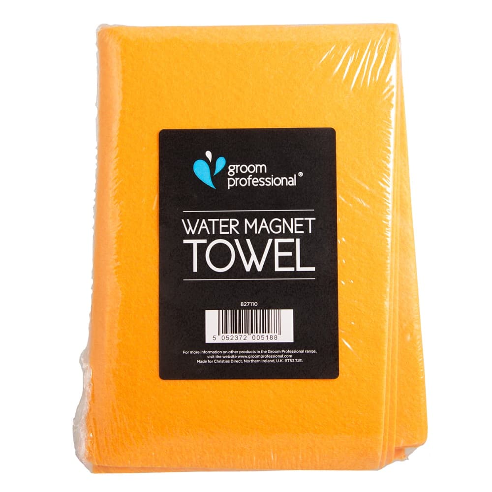 GROOM PROFESSIONAL Water Magnet Towel, 69x51 cm - Prosop Ultra-Absorbant pentru Uscare Rapida, Material Sabra, Ideal pentru Toaletaj Profesional