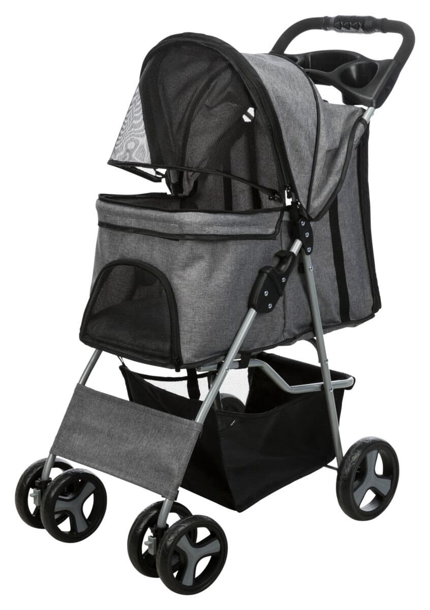 BUGGY Carucior Pliabil Pentru Transportul Cainilor, Maxim 15kg, 47x100x80cm