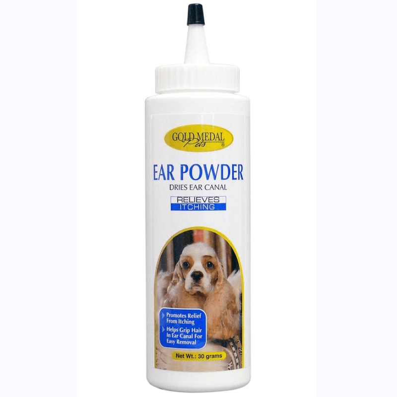 GOLD MEDAL EAR POWDER, Pudra Curatare si Ingrijire Urechi Caine, 30g