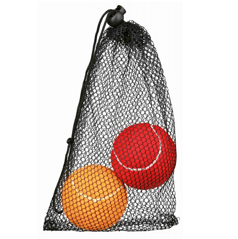 Jucarie Caini Set Mingi Tenis 6cm, 2Buc