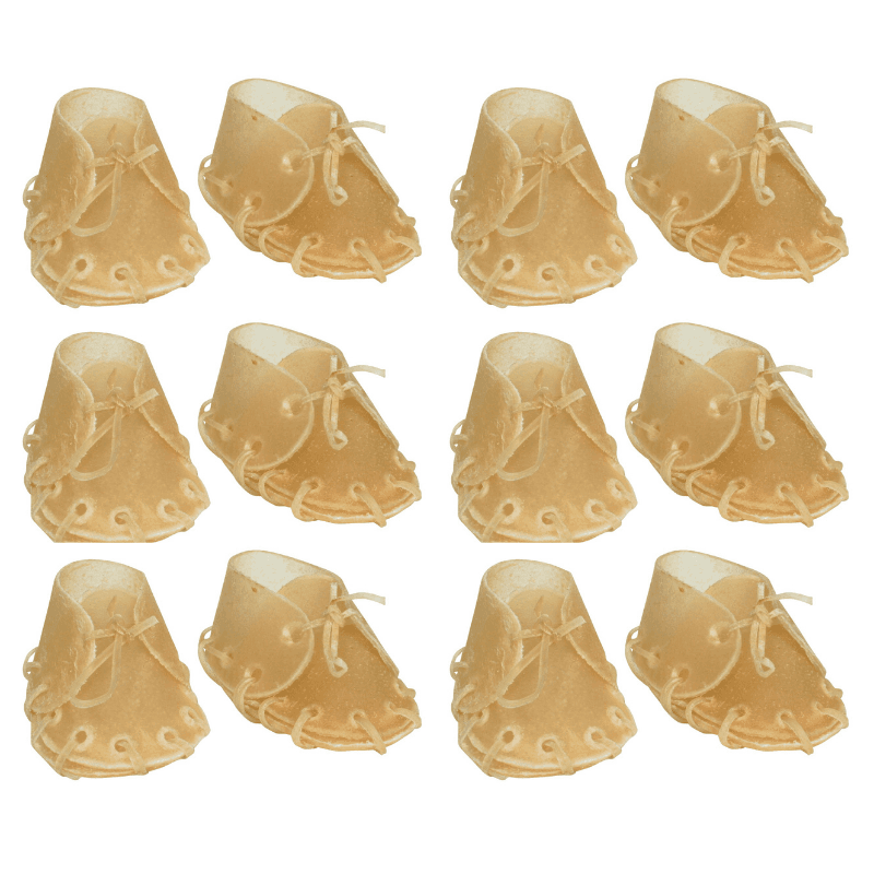 Recompense de Ros Pentru Caini Talie Mica, Pantofi Piele, 7.5cm