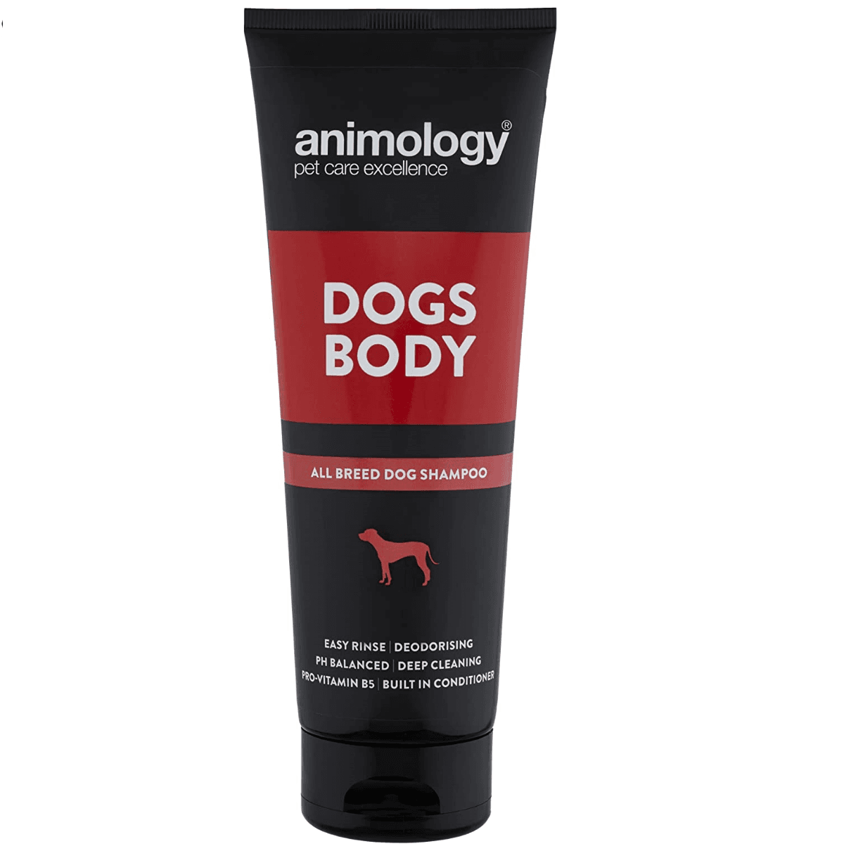 ANIMOLOGY Dogs Body Sampon Vegan Pentru Caini, Curatare Profunda Blana si Piele 250ml