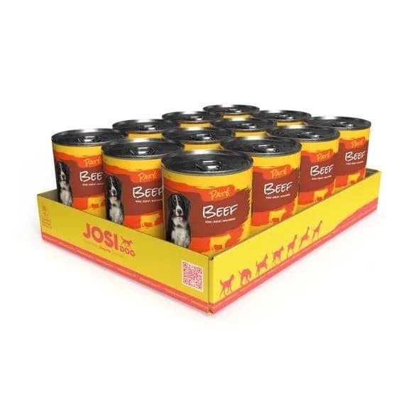 JOSIDOG Pateu cu Vită Set 12x400 g