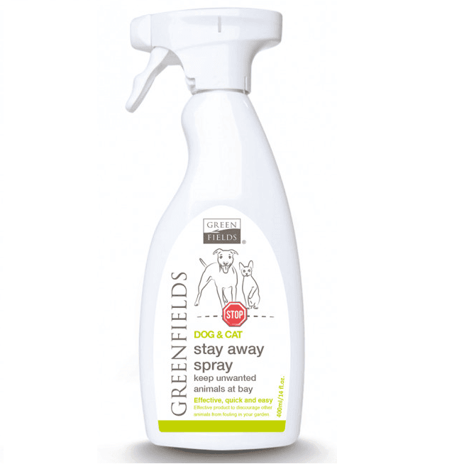 GREENFIELDS Stay Away, Spray Repelent Pentru Caini si Pisici, Utilizare Indoor si Outdoor 400ml