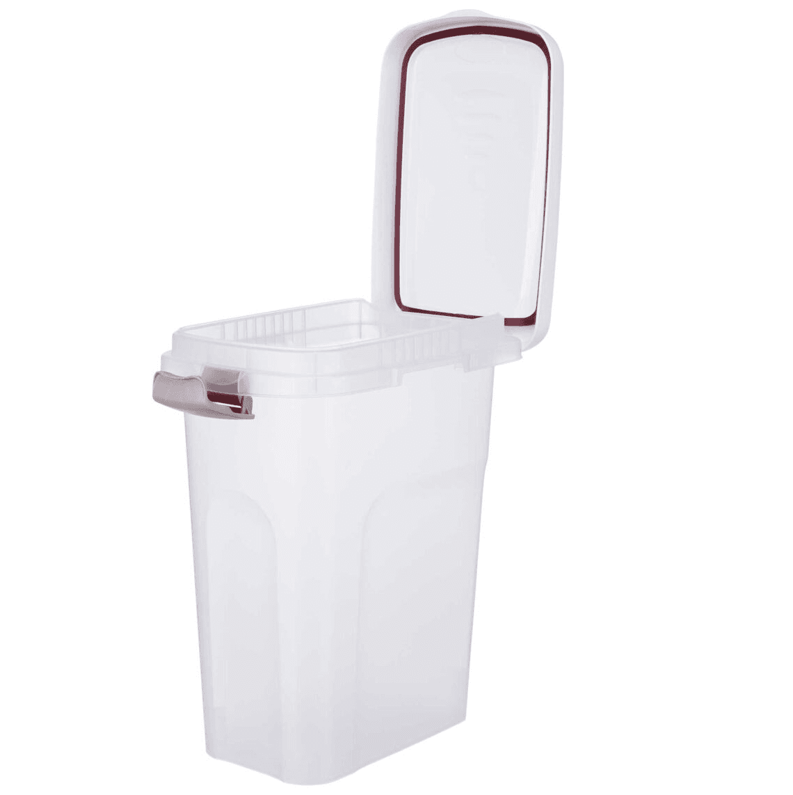 Recipient Etans din Plastic Pentru Pastrarea Fresh a Hranei Uscate, 15L | 33x22x41cm