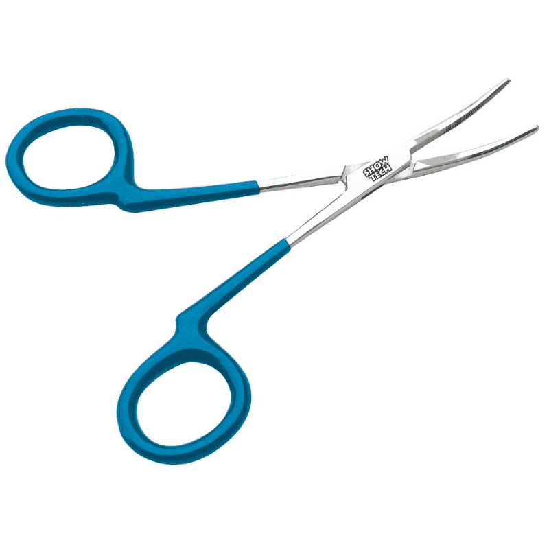 SHOW TECH Ear Forceps Comfort Curved 15 cm
