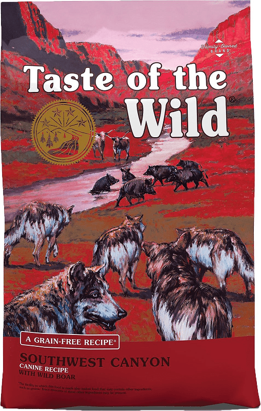 TASTE OF THE WILD Southwest Canyon, Mistret Salbatic, Hrana Uscata Fara Cereale, Caine, 2Kg