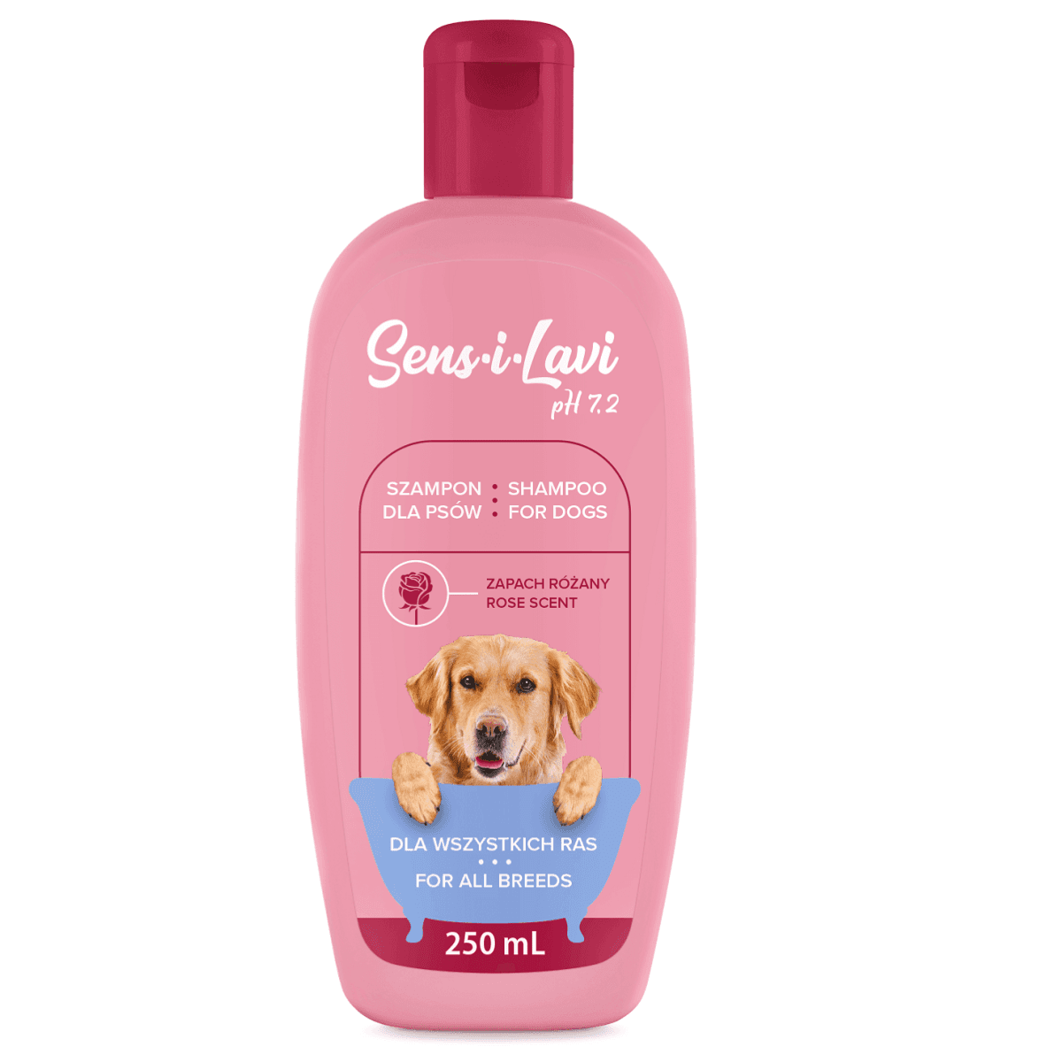 SENS-I-LAVI Sampon Pentru Caini, Orice Tip de Blana, 250ml